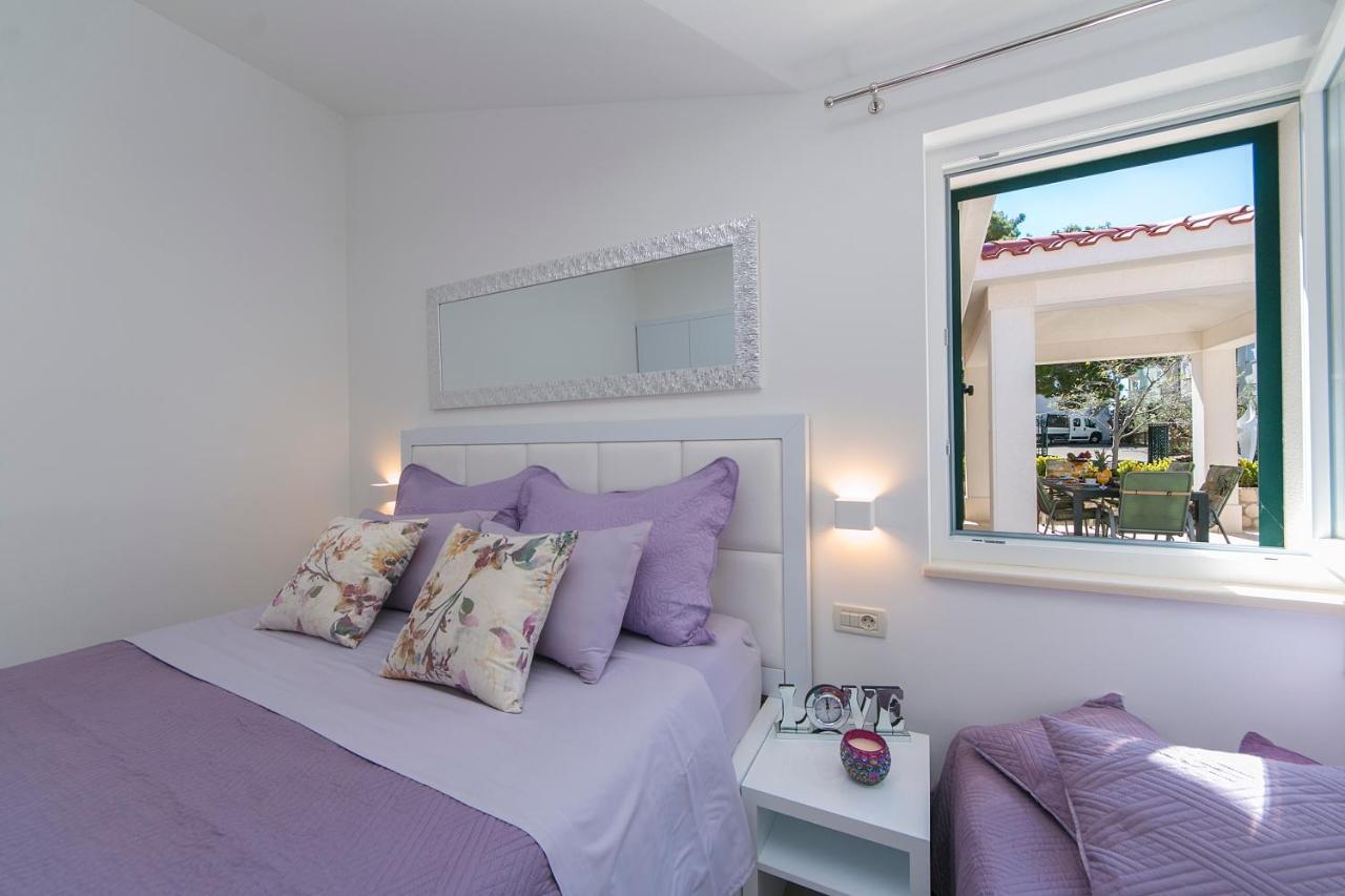 Apartman Stipic 1 Baska Voda Bagian luar foto